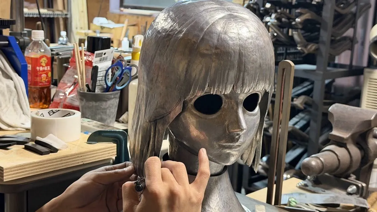 髪が付いたプロトタイプ v2