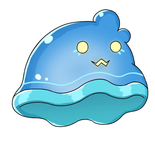 青色のピュアスライム